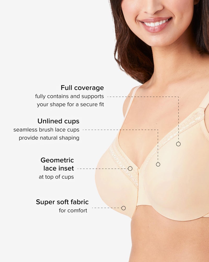 Wacoal Women's Perfect Primer Underwire Bra,sand,46DD - Image 2